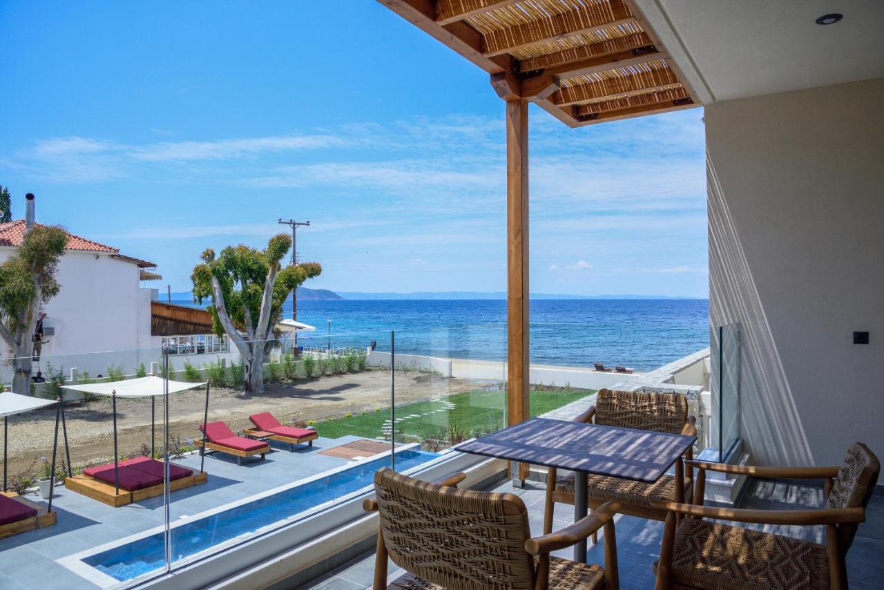 Amyntas Seafront Hotel Néos Marmarás Exterior foto